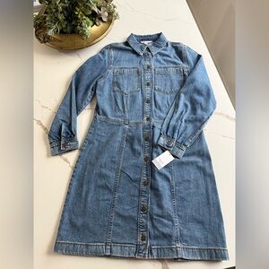 Denim Long Sleeve Dress